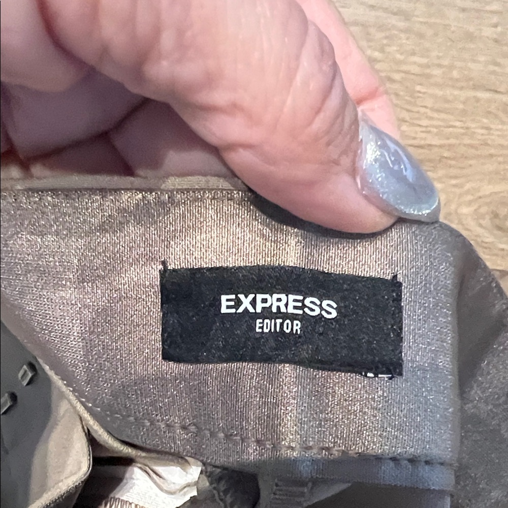 Express Tan Women's Pants - Picture 4 of 6